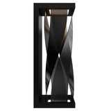 Black Brocade Outdoor Wall Light by WAC Lighting