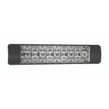 Black Astra Dual Element 39" 4000 Watt Patio Heather by Eurofase Heating