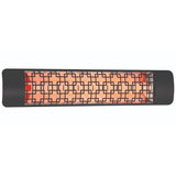 Black Brix Dual Element 39" 4000 Watt Patio Heather by Eurofase Heating
