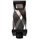 Black Brocade Outdoor Post Mount by WAC Lighting