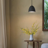 Concrete Castle Noir Pendant by Seed Design