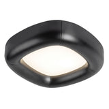 Black Folio Flush Mount by Kuzco Lighting