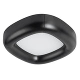 Black Folio Flush Mount by Kuzco Lighting