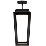 Black Levee Outdoor Task Pendant by WAC Lighting