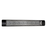 Black Mason Dual Element 61" 3000 Watt Electric Patio Heather by Eurofase Heating