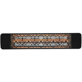 Black Mason Single Element 39" 2500 Watt Heather by Eurofase Heating