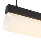 Black Nio Linear Pendant by Kuzco Lighting Details