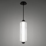 Black Portos Outdoor 4CCT LED Pendant by WAC Lighting