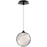 Black Roper 4CCT LED Pendant by WAC Lighting