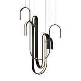 Black Seahorse 4CCT Multi-Light Suspension by Modern Forms