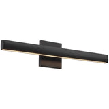 Black Tila Vanity Light by Kuzco Lighting