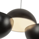 Black Void Linear Pendant by Kuzco Lighting Details