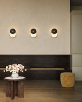 Black Void Wall Sconce by Kuzco Lighting