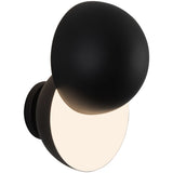 Black Void Wall Sconce by Kuzco Lighting