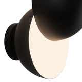 Black Void Wall Sconce by Kuzco Lighting Details