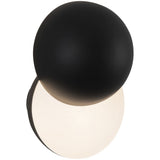 Black Void Wall Sconce by Kuzco Lighting