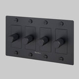 Black with Logo 4G Dimmer-LED-Cross by Buster and Punch