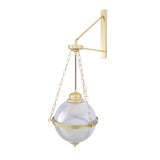 Blaenau Wall Light - polished Brass