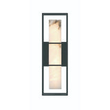 Blakley Outdoor Wall Light By Eurofase Small BK