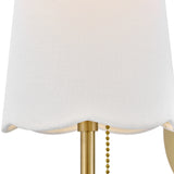 Bliss Wall Sconce Lacquered Brass By Lark Living - Detailed View1