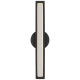 Bloccare Vanity Light 13 Inch Nightshade Black By Visual Comfort Modern - Fornt View2