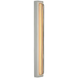 Bloccare Vanity Light 13 Inch Satin Nickel By Visual Comfort Modern