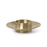 Block Candle Holder - Brass by Ferm Living