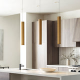 Blok Monopoint Pendant Light Aged Brass Medium By CDL Lifestyle View