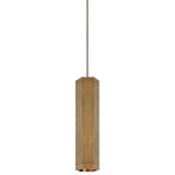 Blok Monopoint Pendant Light Aged Brass Small By CDL With