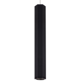 Blok Monopoint Pendant Light Matte Black Satin Nickel Medium By CDL