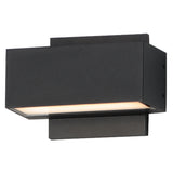 Blok Outdoor LED Wall Sconce Small Black By ET2