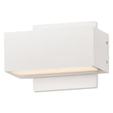 Blok Outdoor LED Wall Sconce Small White By ET2
