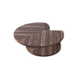Bloom Coffee Table by Accord, Finish: American Walnut, , | Casa Di Luce Lighting
