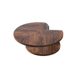 Bloom Coffee Table by Accord, Finish: Imbuia, , | Casa Di Luce Lighting