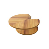 Bloom Coffee Table by Accord, Finish: Teak, , | Casa Di Luce Lighting