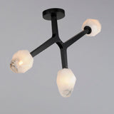 Blossom 3-Light LED Flush Mount by ET2 - Black