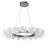 Blossom Ring Chandelier Medium Graphite By Hammerton