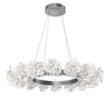 Blossom Ring Chandelier Medium Gunmetal By Hammerton