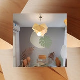 Natural Blume Drei Linear Pendant by Traum