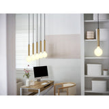 Bobbie Large Five Light Linear Chandelier