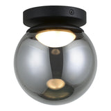 Boble Flush Mount 6 Inch Matte Black