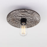 Bog Oak Ceiling Light