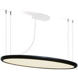 Bogota Pendant Light Large White Cotton By Contradi