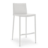BOHEME CB1393 BAR STOOL BY CONNUBIA, FRAME - SEAT COLORS: MATT OPTIC WHITE / OPTIC WHITE, , | CASA DI LUCE LIGHTING