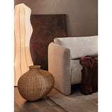 Bola Braided Floor Vase lifestyle view 1