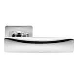 Bold Door Lever in Polished Chrome by Colombo Design