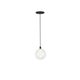 Bolla Pendant By Kuzco, Finish: Black, , | Casa Di Luce Lighting