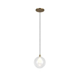 Bolla Pendant By Kuzco, Finish: Brushed Gold, , | Casa Di Luce Lighting