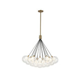 Bolla Suspension By Kuzco, 19 Lights, Finish: Brushed Gold, , | Casa Di Luce Lighting