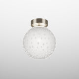 Bolle Ceiling Light by Vistosi, Color: White Bubbles, Satin Nickel, , | Casa Di Luce Lighting